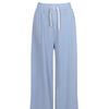 Shop   Women Denim Wide Pants Stretch Waistband Pink Pic Wpt 21251