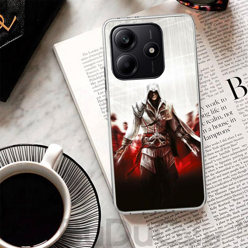 A-Assassins Game Creed Cover For Xiaomi Redmi Note 14 13 12S 12 11 Pro Plus Phone Case 11S 10S 10 11E 11T + 9S 9 Print Coque