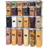 Kitchen Storage Containers with Lids 48 PCS Airtight Food Storage Containers Plastic Kitchen Containers Pantry Containers for C
