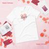 Love Valentines Day Fun T Shirt Cute Short Sleeve Vintage Washed Fashion Designer Clothes Streetwear Homme Stylish Comfortable