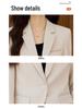 Damen Petite Blazer im koreanischen Stil für den Herbst: Elegantes Design für 2025