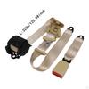3 Point Car Seat Belt Automatic Retracting for Go Kart Van Black