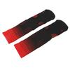 Men Athletic Crew Socks Elite Basketball Socks Cushioned Athletic Sports Crew Socks Thick Breathable Anti Slip L 37‑45 Black Red
