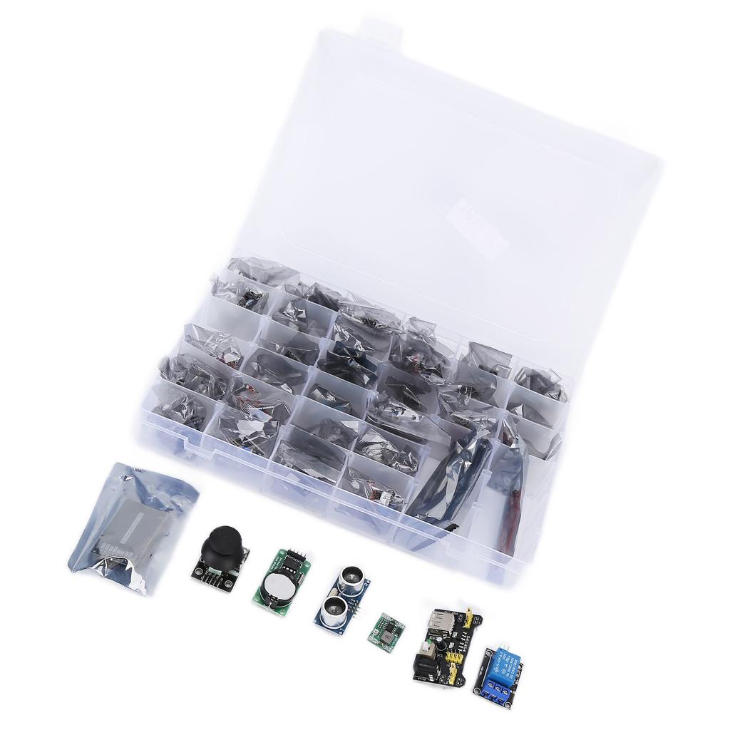 Sensors Modules Kit 45 in 1 Sensors Module Starter Kit for Electronic DIY Users Laboratory