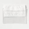 MUJI Single-sided Clear Case White Gray Large 120 x 190mm NDA54A8A