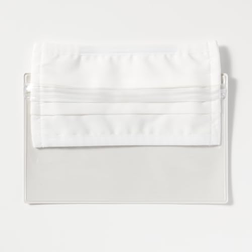 MUJI Single-sided Clear Case White Gray Large 120 x 190mm NDA54A8A