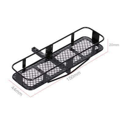 1/10 RC coche enganche trasero portador de carga cesta de equipaje capacidad cesta remolque Compatible con Hsp