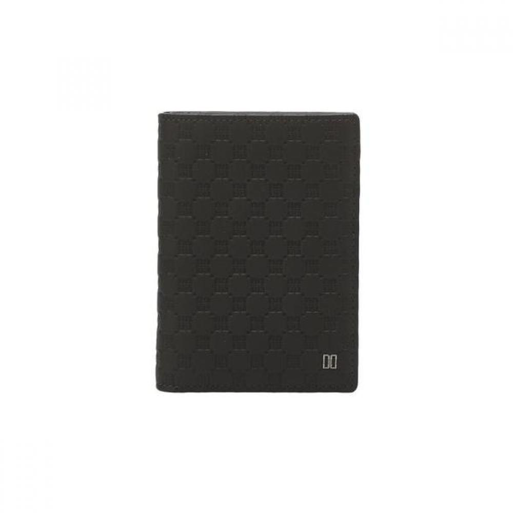 

Daks Black Dd Logo Matte Leather Card Wallet Dbwa0f375 Single option