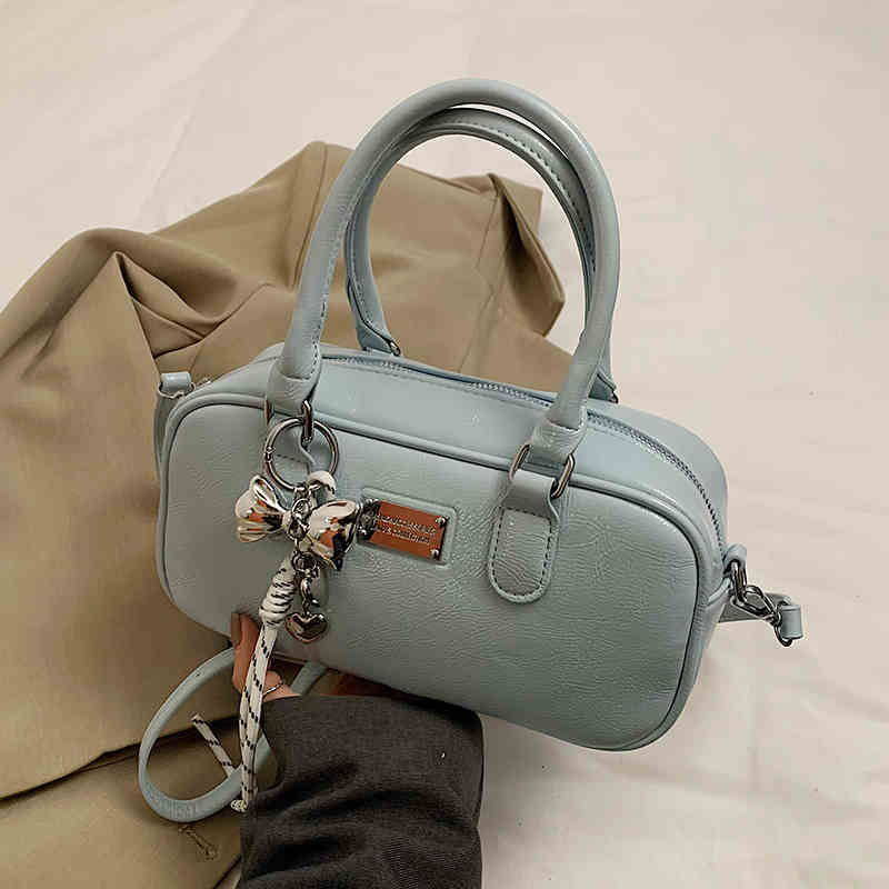 

Luxury Designer Pink Handbag New Women s Solid Color Versatile One Shoulder Bags Casual Texture PU Crossbody Bag Trend (20cm<Max Length<30cm)