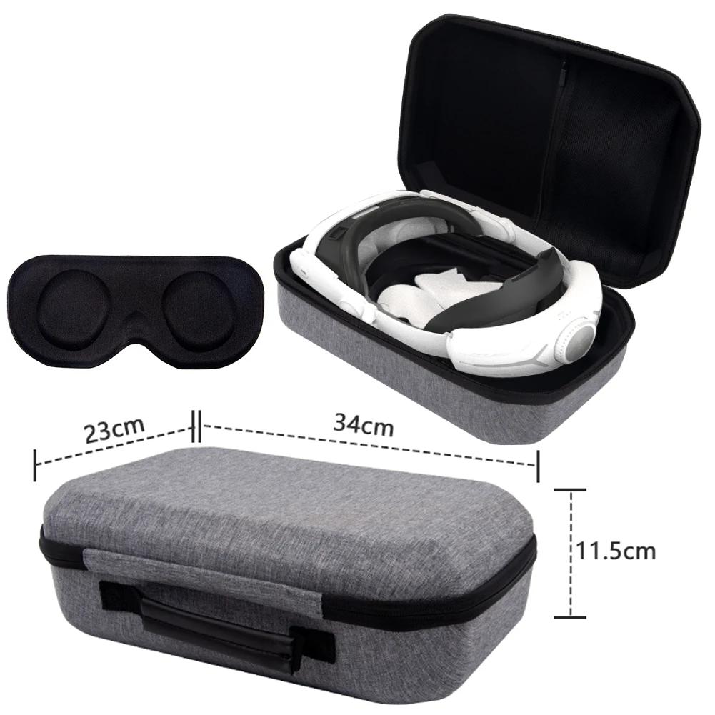 For Meta Quest 3 EVA Storage Bag Portable Box Travel Protective Carrying Case With Shoulder Strap for Meta Quest3 VR Accessories