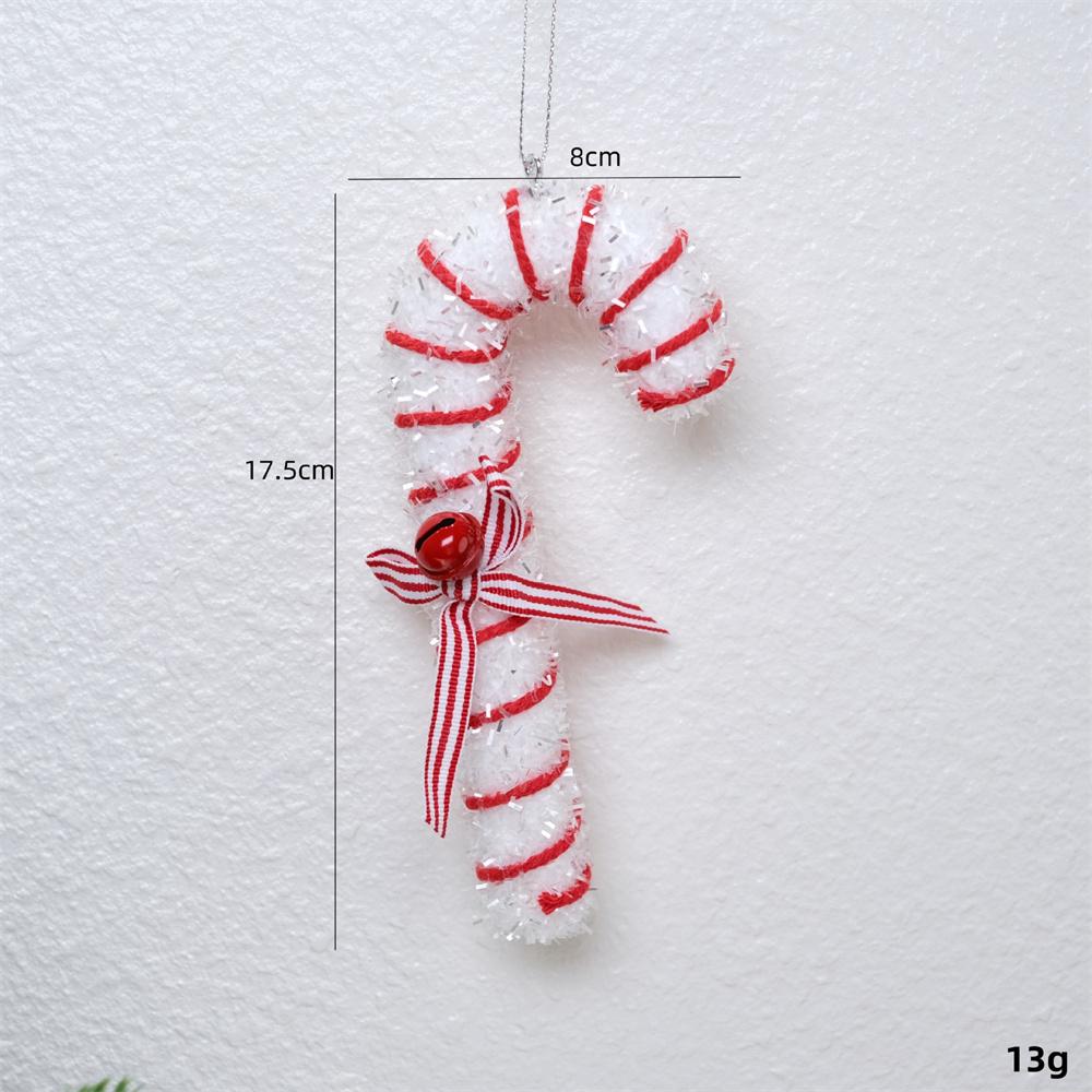 Christmas Canes Red White Foam Christmas Lollipop Candy Cane Boot Xmas Tree Supplies 2025 Xmas Decoration 2025 New Year Decors