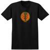 Neues Krooked Skateboards Shirt Moonsmile Rund Schwarz