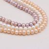 1String, Natural Freshwater Pearls, Rondelle Pearl Beads, 8–9 Mm, for DIY Necklace Bracelet, Jewelry Making, Birthday Party Crafts, 36cm