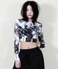 Deumakeu Punk Graphic Crop T-Shirt