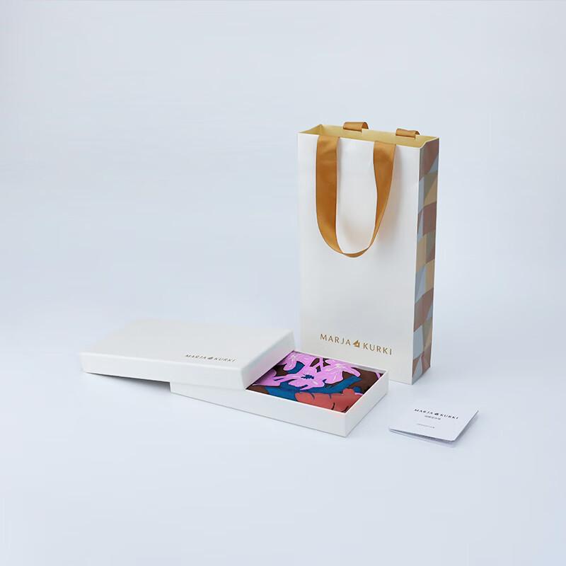 MARJA KURKI Elegant Mulberry Silk Square Scarf