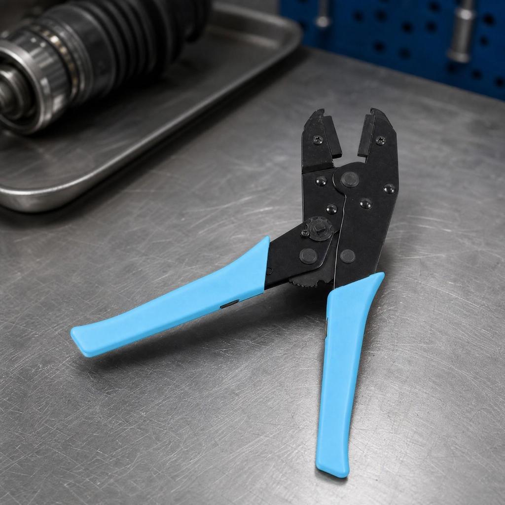Cage Dust Boot Clamp Pivoting Gripping Surfaces for Garages