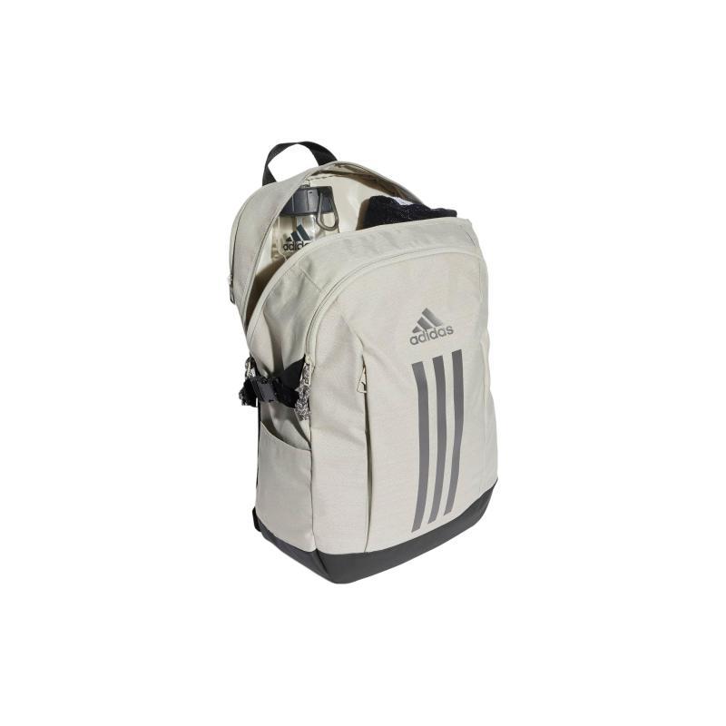 Adidas Recycled Polyester Backpack Regular Unisex Light Gray & Charcoal Gray Adidas IT5361