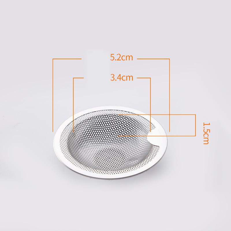 

1 шт. Фильтр для кухонной раковины, Фильтр для волос в раковину ванной комнаты, Фильтр для раковины для мытья швабры, Слив для пола канализации для кухонного инструмента