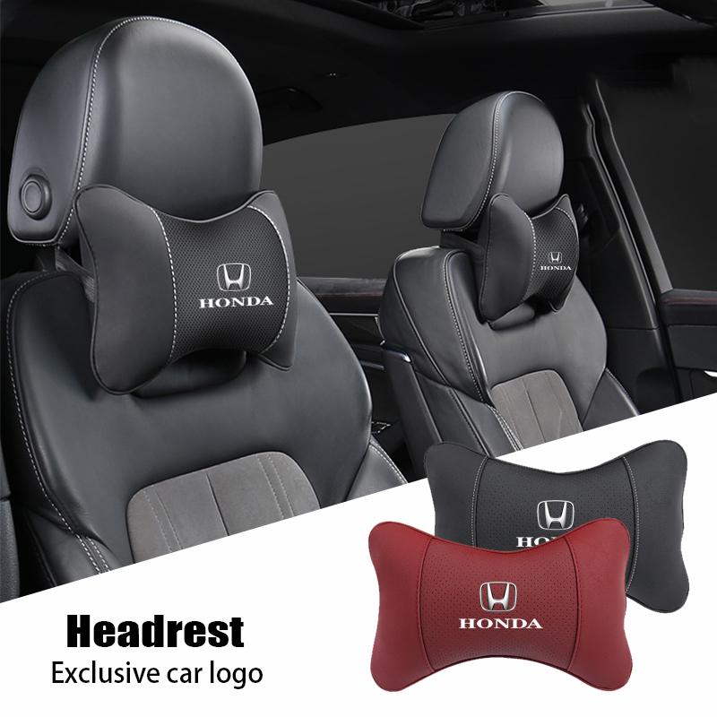 ARG1 Car Interior Headrest Seat Head Support Neck Pillow For Honda Civic Fit Accord City Vezel CR-V S660 Odyssey HR-V Insight Pilot