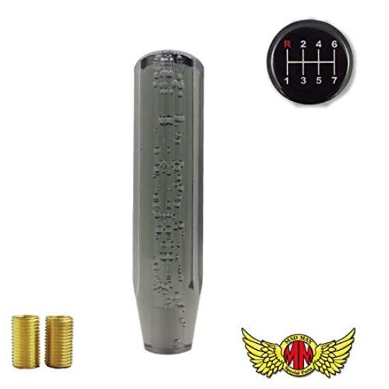 Crystal Shift with Conversion for Fuso Super Hino Isuzu UD and Quon Knob, Foam, 200mm, Smoke, Adapter, Great, Profia, Kuon, (MM75-17117-SM)