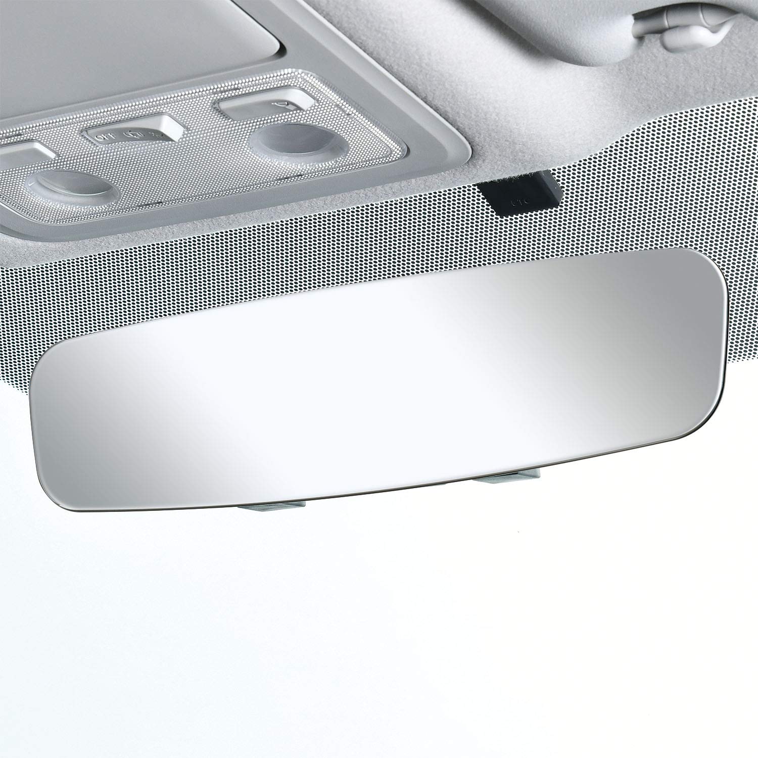 SEIWA Car Interior Accessories Rearview Mirror, Frameless Type, Silver, 300mm, Flat Mirror, R109