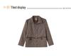 2026 New Spring Lapel Jacket for Middle-Aged & Elderly Women - Stylish Casual Top for Spring/Autumn