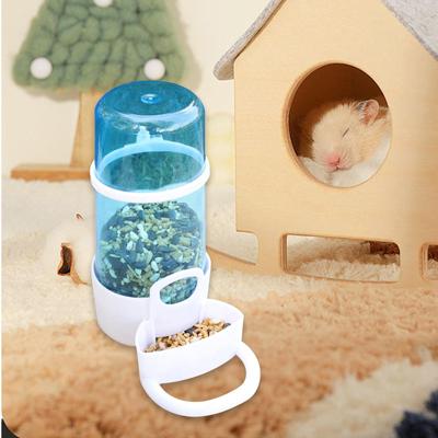 Bird Feeder Food Dispenser Viewing Clear Bowl Small Animal for Canary Finch