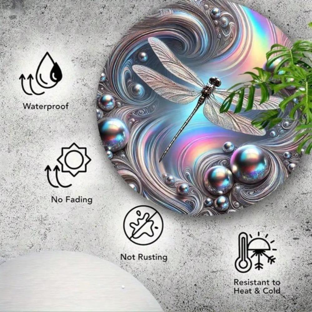 Vintage Metal Dragonfly Wall Art Decor Home Bar Cafe Farmhouse Holiday Gift