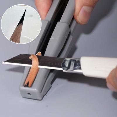 Schlitz Augenbrauenschärfschlitz Makeup Profiler Bleistift Abflachungswerkzeug Augenbrauenstiftspitzer Basis