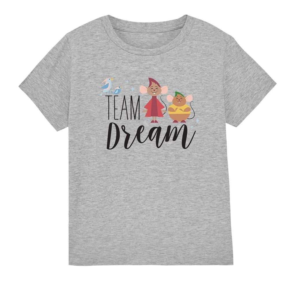 Cinderella Childrens/Kids Team Dream Jaq And Gus T-Shirt