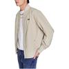 Lee Solid Color Zip Baseball Collar Jacket Men jackets Light-Cyan-Gray LMT006890100092A05169