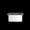 Youde 316L Stainless Steel Refrigerator Storage Container, 2200ml, 6-Pack