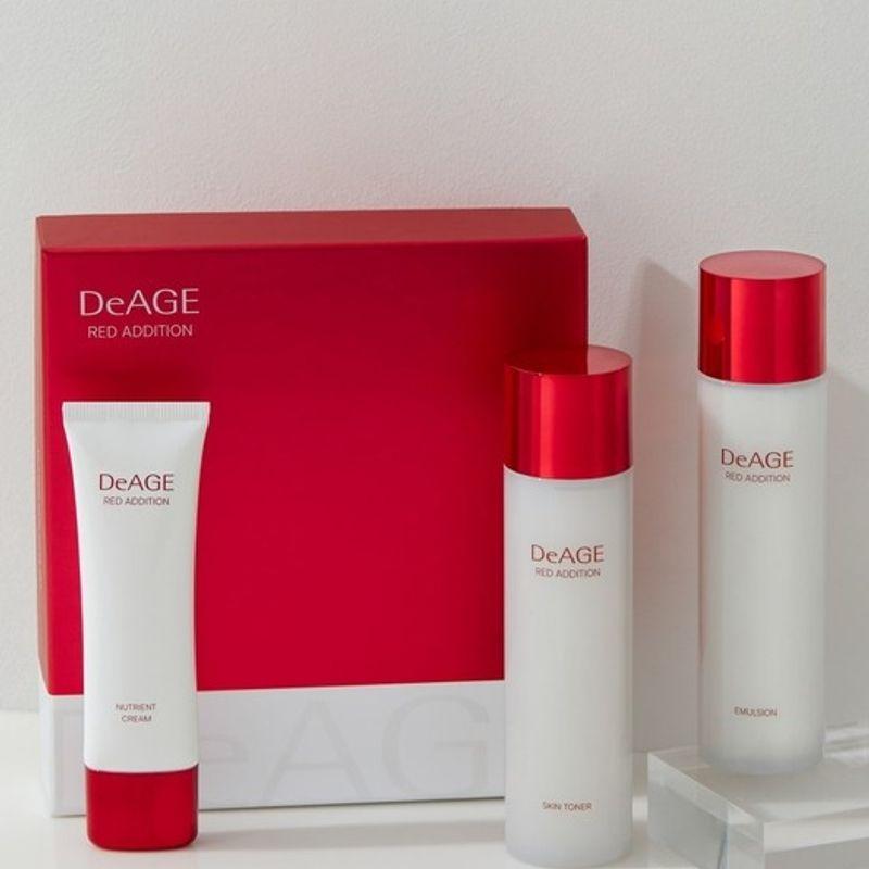 

Deage Red Addition Classic Skincare Set