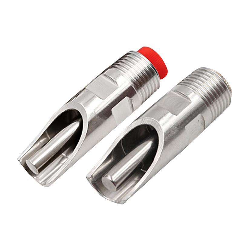 YouAng Stainless Steel Nipple Water Feeder, Extended (10-Pack)