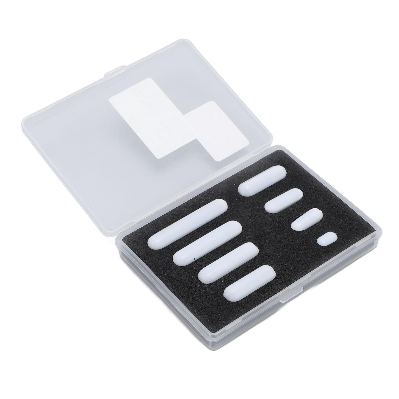 

8шт магнитных мешалок, набор стержней для перемешивания из ПТФЭ, стержни для перемешивания для лабораторной мешалки 10 мм 15 мм 20 мм 25 мм