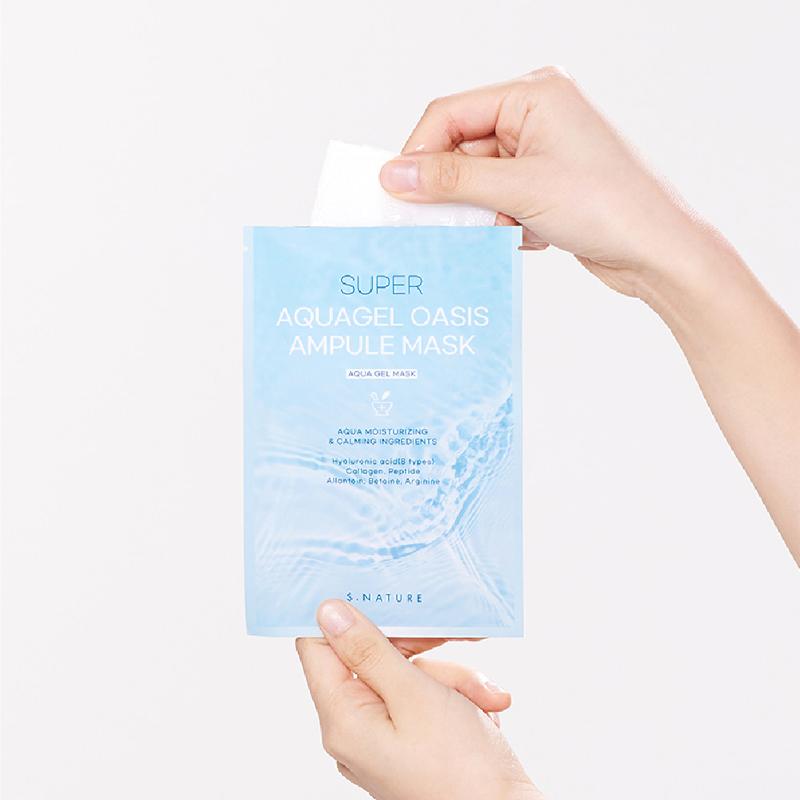 S.NATURE Super Aquagel Oasis Ampule Mask 30ml*10EA