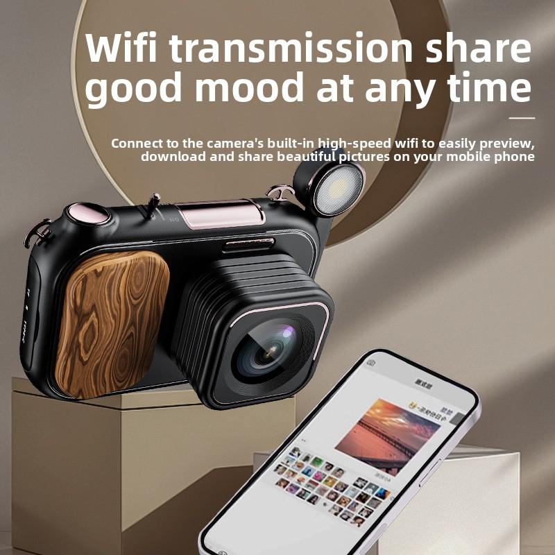 Vintage Camera 5k High Definition Recording Four Beauty Filters Digital Camera