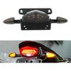 NICECNC Black Rear Tail Tidy Fender Eliminator LED Brake Light Turn Signals Lights Compatible with Suzuki DRZ400S 2000-2021 2022 2023 2024 DRZ400SM