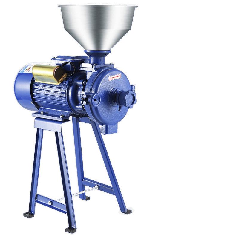 Superfine Household & Commercial Grain Grinder for Corn, Five Grains, and Miscellaneous Grains (Dry & Wet)
