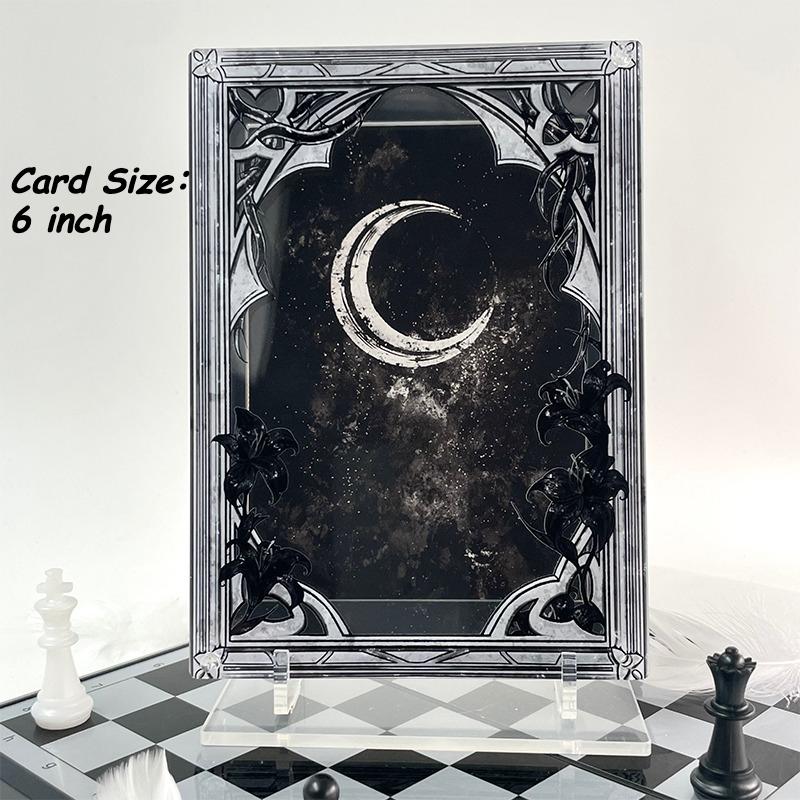 Moon Shadow Series Acrylic Photo Frame Kpop Photo Card Holder Secret Window INS Style Anime Card Sleeves Collection Wholesales
