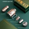 Zhaominji Smart Temperature Display Pure Titanium Flask & Pocket Cup Set
