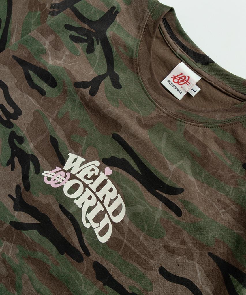 Wieoldeuwoldeu Acro Logo Camouflage T-Shirt