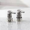 Lock Disconnect with Elbow 90-Degree Keg Fitting Stainless Steel Corny