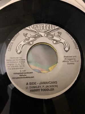 7-inch Plaat HARRY TODDLER, SLY DUNBAR - Jamaicans NONE Mixing Lab Jamaica Reggae, Ska & Dub Gebruikt