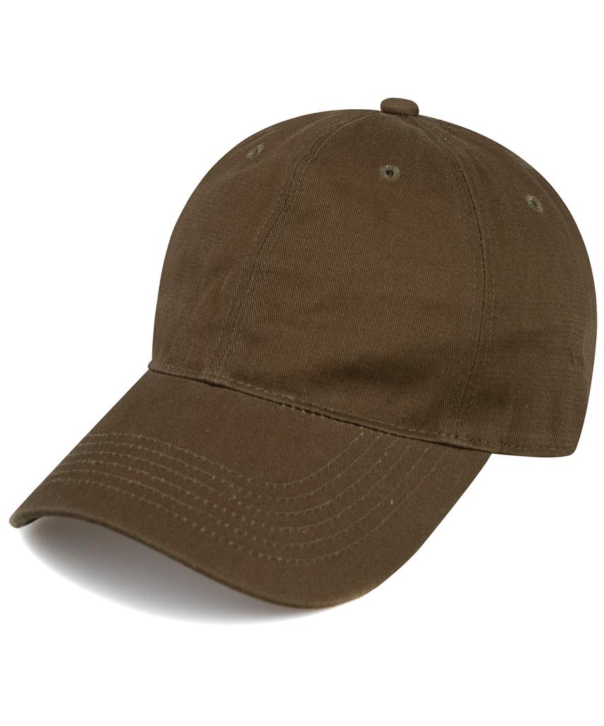 Chaebteo Casual Washing Ball Cap-Khaki