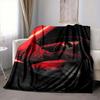 1Pc Dark Side Ascension Flannel Blanket, Soft And Comfortable, Casual Warm, Camping Travel, Christmas, Halloween Xmas Gift S1340