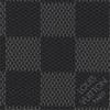 Louis Vuitton Zippy Checkered Coated Canvas Wallet Men wallet Graphite N63095