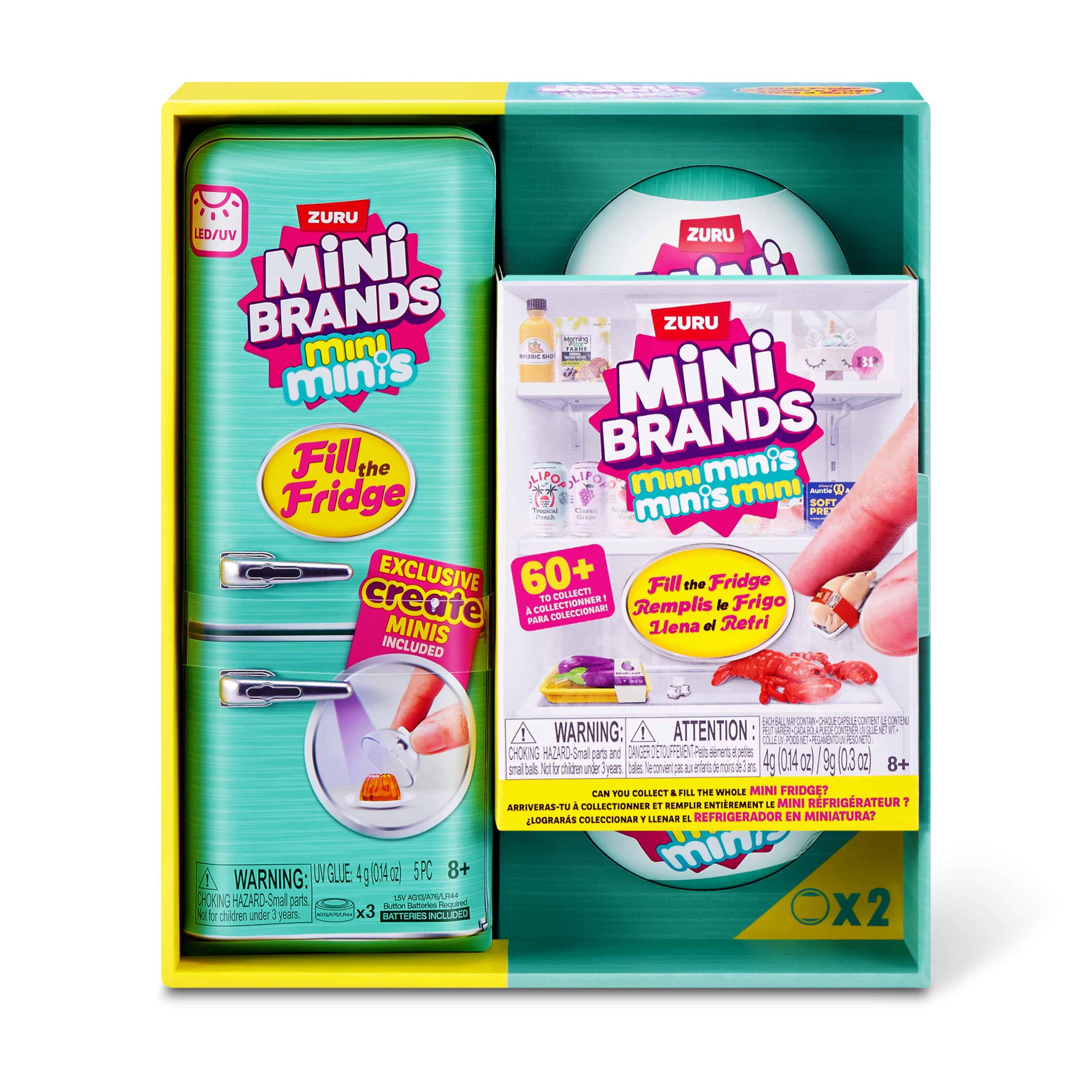

Игровой набор Zuru Mini Brands Mini Minis Заполни холодильник