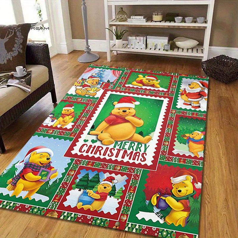 1pc Winnie-the-Pooh Carpet Area Rug, Bedroom, and Playroom Durable, Stain-Resistant, and Easy To Clean, Living Room
