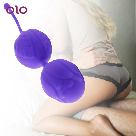 Vagina Ball Adult Toy Safe Vibrator Silicone Rose Shrinking Egg Daily Activities